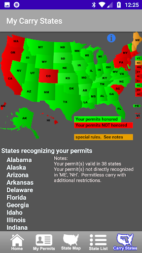 CCW – Concealed Carry 50 State screenshot 2