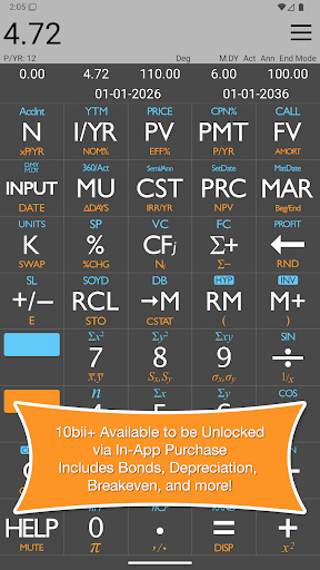 10bii Financial Calculator screenshot 6