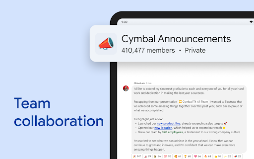 Google Chat screenshot 19