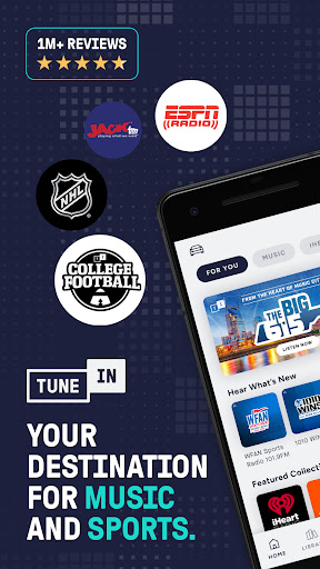 TuneIn Radio: Music & Sports screenshot 2