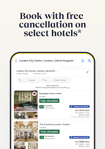 Expedia: Hotels, Flights, Cars screenshot 12