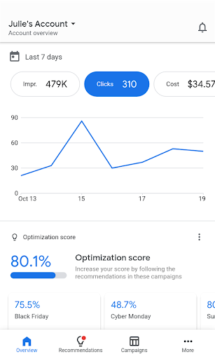 Google Ads screenshot 1