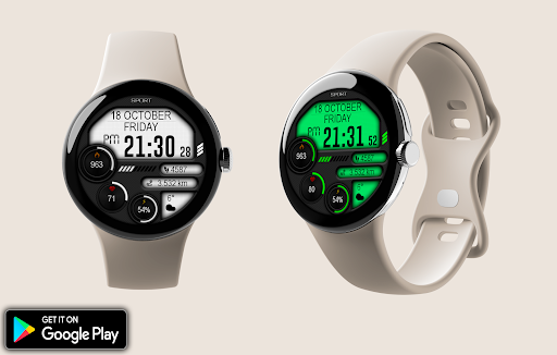 Digital Iwasa Watch Face screenshot 3