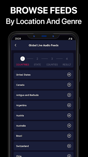 Police Scanner Pro - App screenshot 6