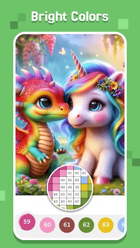 Pixel Coloring-Color by number screenshot 5