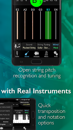 TonalEnergy Tuner & Metronome screenshot 2