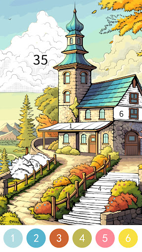 Vivid Color Paint By Number screenshot 4
