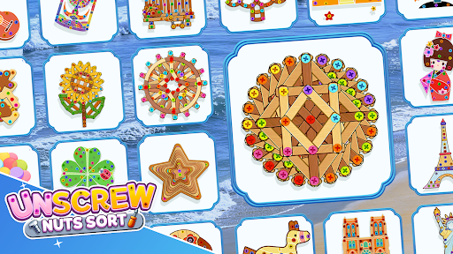 Unscrew Nuts Sort®: Pin Puzzle screenshot 16