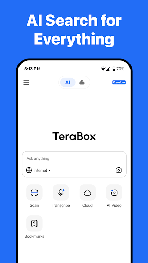 TeraBox: 1TB Cloud & AI Space screenshot 1