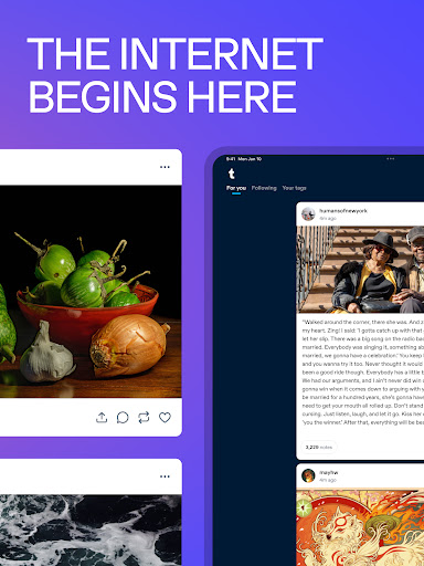 Tumblr Social Media & Art Blog screenshot 8