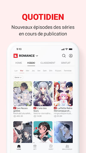 LEZHIN FR screenshot 4