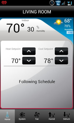 Total Connect Comfort screenshot 4