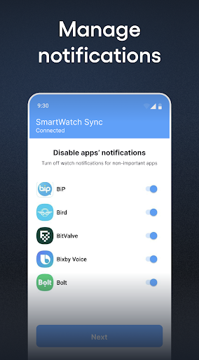 SmartWatch & BT Sync Watch App screenshot 16