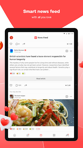 Online chat, calls - Gem Space screenshot 13