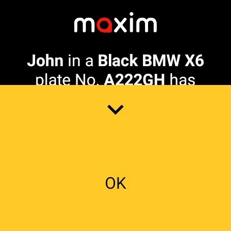 maxim — order a taxi & food screenshot 3
