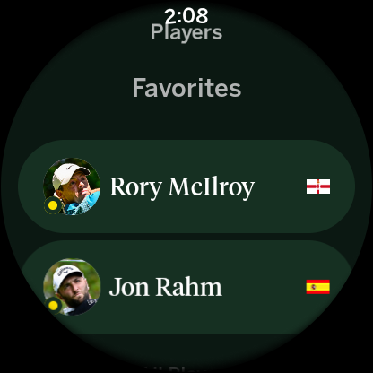 The Masters Golf Tournament screenshot 6