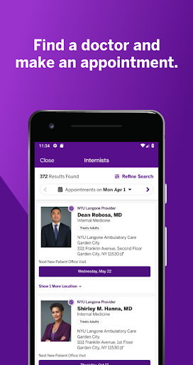 NYU Langone Health screenshot 9
