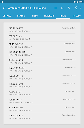 Flud - Torrent Downloader screenshot 6