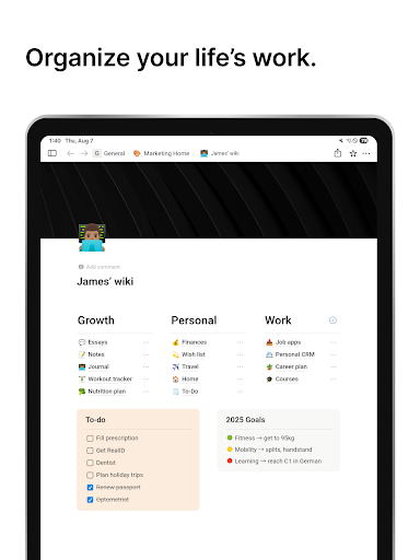 Notion: Notes, Tasks, AI screenshot 10