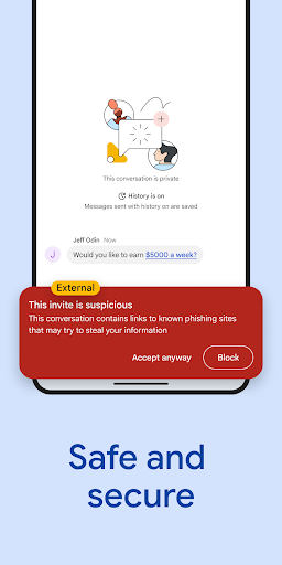 Google Chat screenshot 7