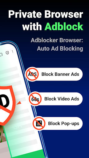 Free Adblocker Browser:Adblock screenshot 1