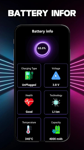 Set Battery Charging Animation screenshot 1