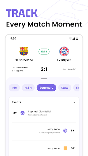 Soccer Live Scores: SnapGoal screenshot 4