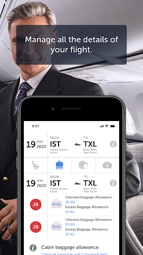 Turkish Airlines Flight Ticket screenshot 2