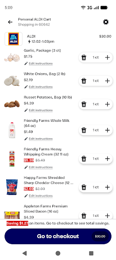 ALDI Grocery Pickup & Delivery screenshot 5