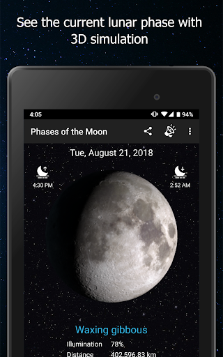 Phases of the Moon Pro screenshot 1