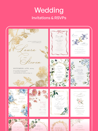 Invitation Maker: Cards & RSVP screenshot 16