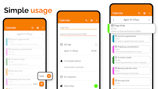 Simple Calendar screenshot 32
