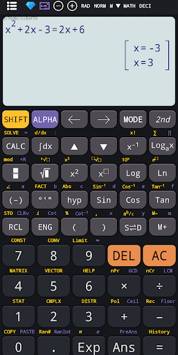 Scientific calculator plus 991 screenshot 2