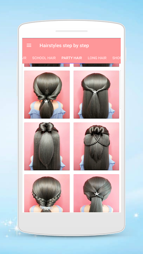 Hairstyles step by step screenshot 2