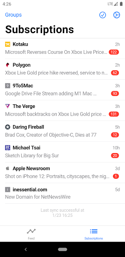 Fluent Reader Lite - RSS Clien screenshot 4