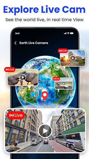 GPS Satellite Live Earth Map screenshot 1