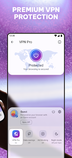 Opera: Private Web Browser screenshot 8