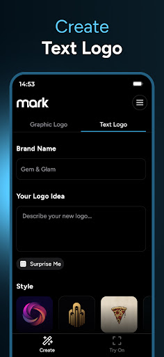AI Logo Generator - Mark screenshot 1