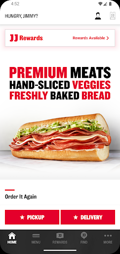 Jimmy John's Sandwiches screenshot 1