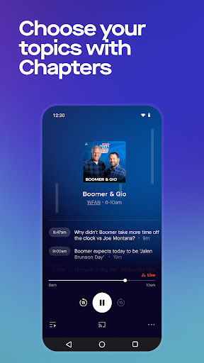 Audacy: Radio & Sports Talk screenshot 5