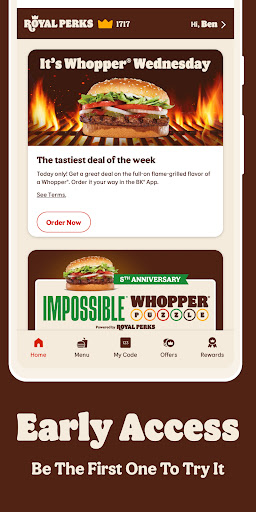 BURGER KING® App screenshot 7