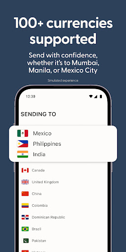 Remitly: Transfer money abroad screenshot 1