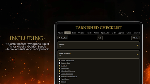 Tarnished Checklist Premium screenshot 20