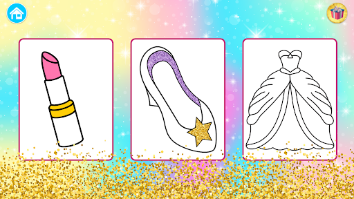 Princess Coloring Book & Games screenshot 28