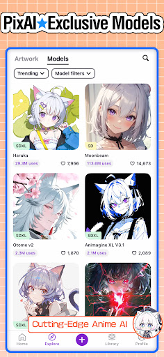 PixAI: AI Anime Art Generator screenshot 21