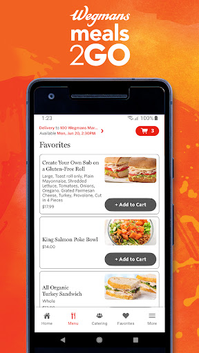Wegmans Meals 2GO screenshot 3
