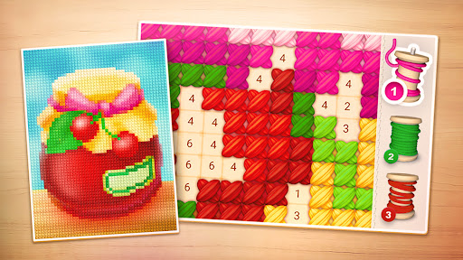 Magic Cross Stitch: Pixel Art screenshot 7