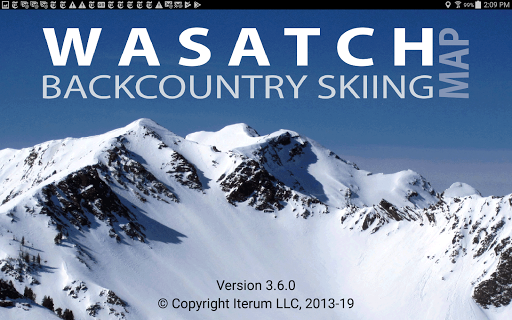 Wasatch Backcountry Skiing Map screenshot 7