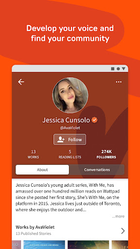 Wattpad - Read & Write Stories screenshot 4