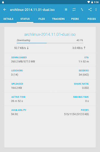 Flud - Torrent Downloader screenshot 2